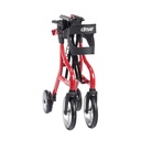 Nitro Sprint Rollator Rolling Walker, Hemi Height (RED)_image_18