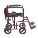 Lightweight Transport Wheelchair (RED, 17" Seat)_image_16