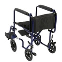 Lightweight Transport Wheelchair (BLUE, 19" Seat)_image_12