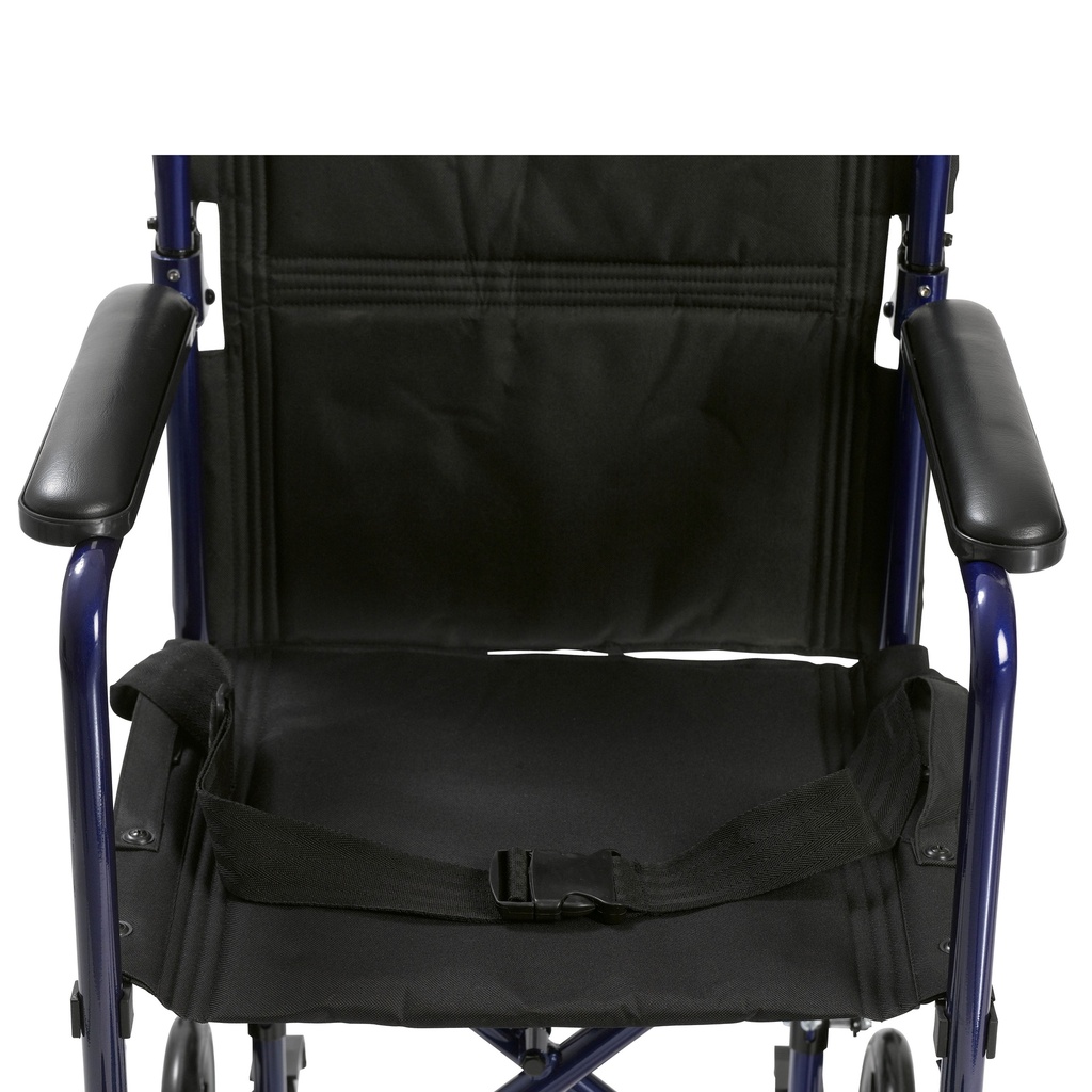 Lightweight Transport Wheelchair (BLUE, 17" Seat)_image_15