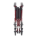 Lightweight Transport Wheelchair (RED, 19" Seat)_image_14
