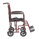 Lightweight Transport Wheelchair (RED, 19" Seat)_image_15
