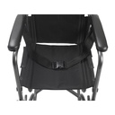 Lightweight Steel Transport Wheelchair (17" Seat)_image_14