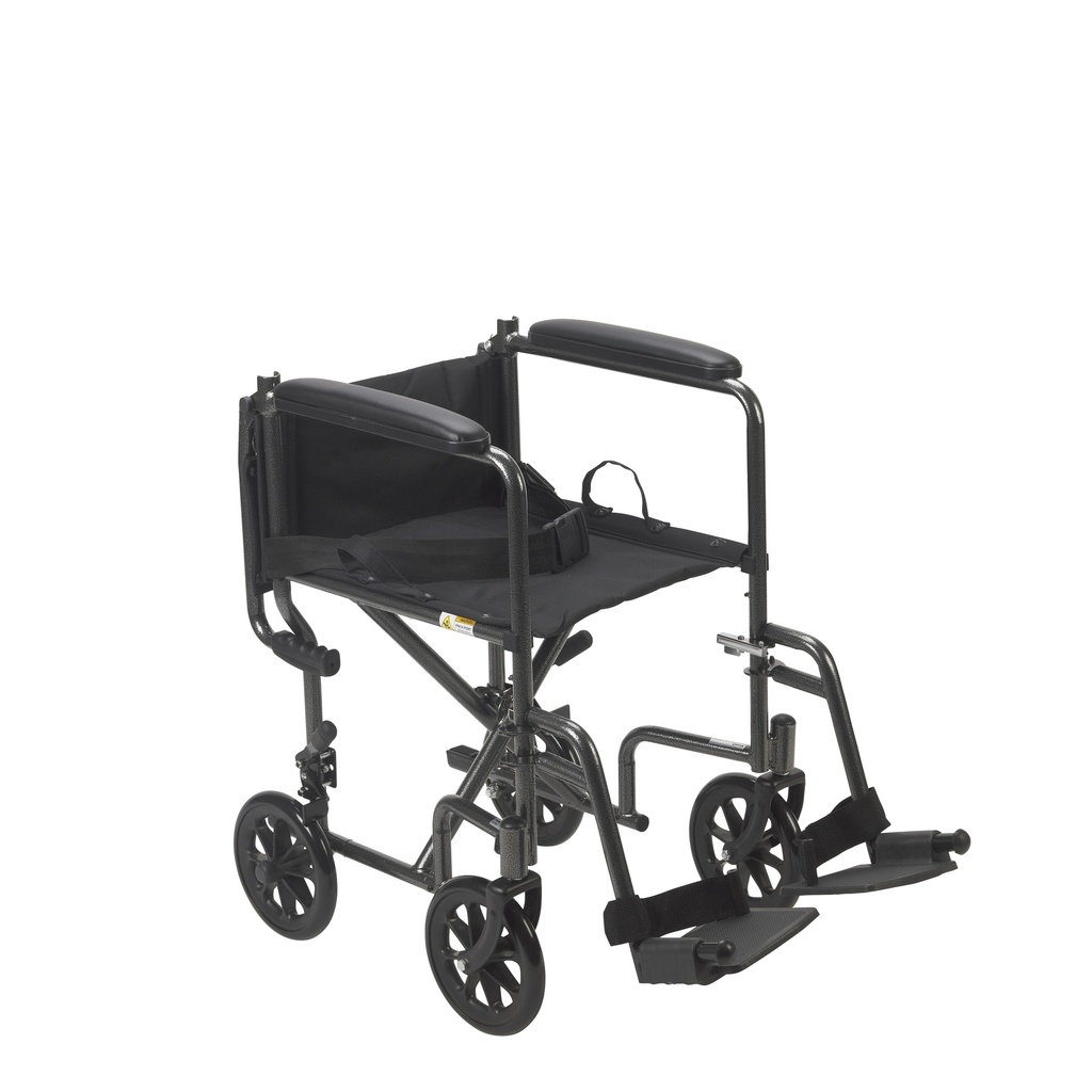 Lightweight Steel Transport Wheelchair (19" Seat)_image_12
