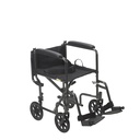 Lightweight Steel Transport Wheelchair (19" Seat)_image_12