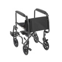 Lightweight Steel Transport Wheelchair (19" Seat)_image_13
