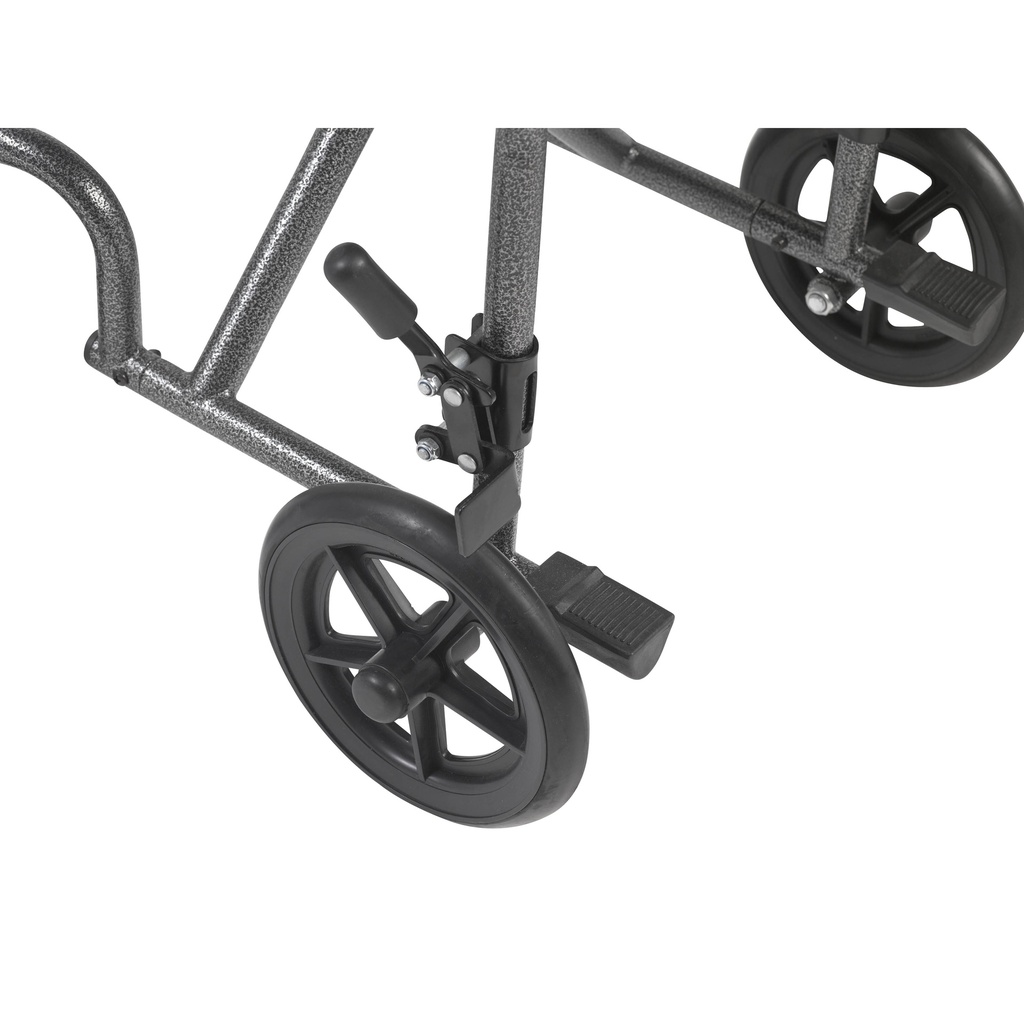 Lightweight Steel Transport Wheelchair (19" Seat)_image_17