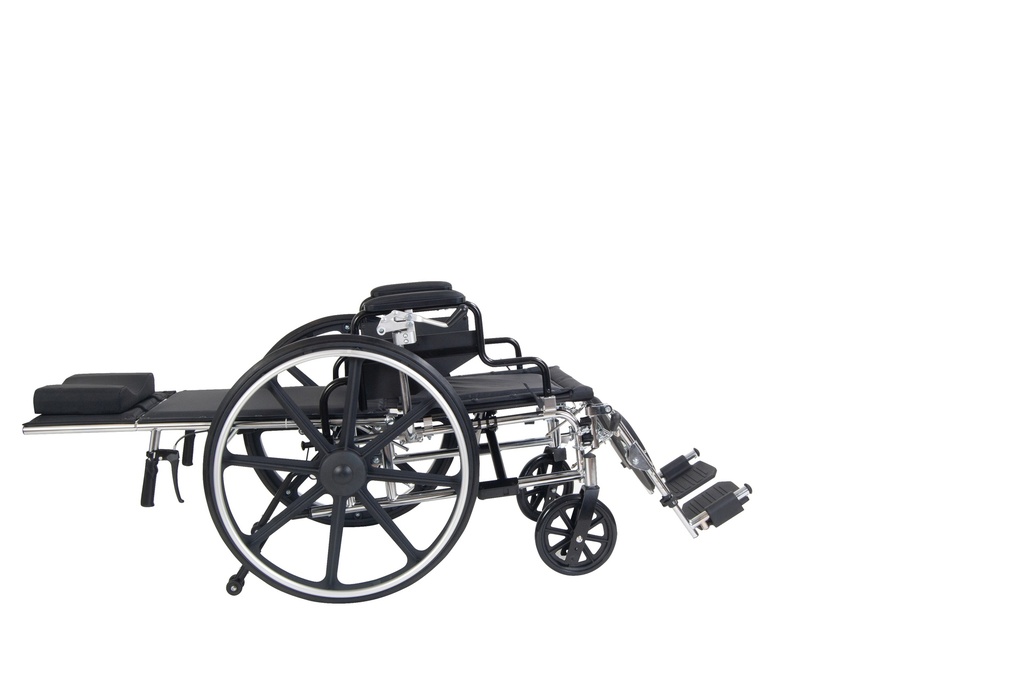 Viper Plus GT Full Reclining Wheelchair (Desk Arms, 16" Seat)_image_13