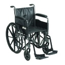 Silver Sport 2 Wheelchair (Detachable Full Arms and Swing away Footrests, 16" Seat)_image_11