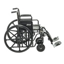 Sentra EC Heavy Duty Wheelchair (Detachable Desk Arms and Elevating Leg Rests, 22" Seat)_image_12