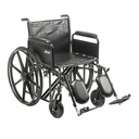 Sentra EC Heavy Duty Wheelchair (Detachable Full Arms and Elevating Leg Rests, 24" Seat)_image_11