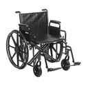 Sentra EC Heavy Duty Wheelchair (Detachable Desk Arms and Swing away Footrests, 20" Seat)_image_11