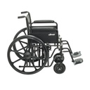 Sentra EC Heavy Duty Wheelchair (Detachable Full Arms and Swing away Footrests, 20" Seat)_image_12