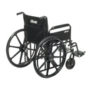 Sentra EC Heavy Duty Wheelchair (Detachable Full Arms and Swing away Footrests, 20" Seat)_image_13
