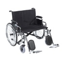Sentra EC Heavy Duty Extra Wide Wheelchair (Detachable Desk Arms and Elevating Leg Rests, 28" Seat)_image_11
