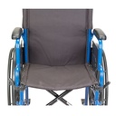 Blue Streak Wheelchair with Flip Back Desk Arms (Swing Away Footrest, 18" Seat)_image_15
