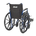 Blue Streak Wheelchair with Flip Back Desk Arms (Elevating Leg Rests, 18" Seat)_image_14