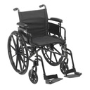 Cruiser X4 Lightweight Dual Axle Wheelchair with Adjustable Detatchable Arms (Desk Arms, 16" Seat)_image_11