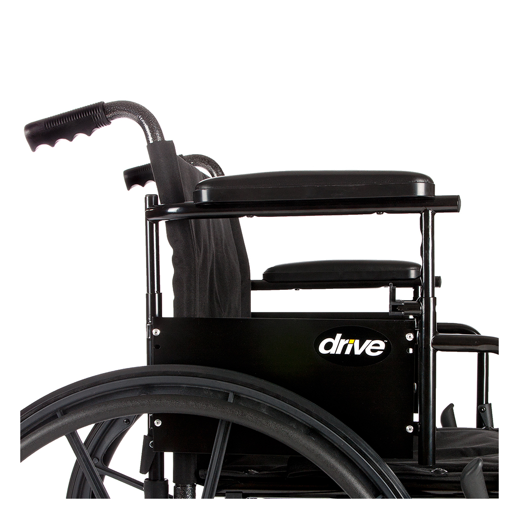 Cruiser X4 Lightweight Dual Axle Wheelchair with Adjustable Detatchable Arms (Desk Arms, 16" Seat)_image_13