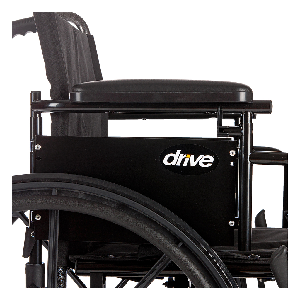 Cruiser X4 Lightweight Dual Axle Wheelchair with Adjustable Detatchable Arms (Desk Arms, 18" Seat)_image_12