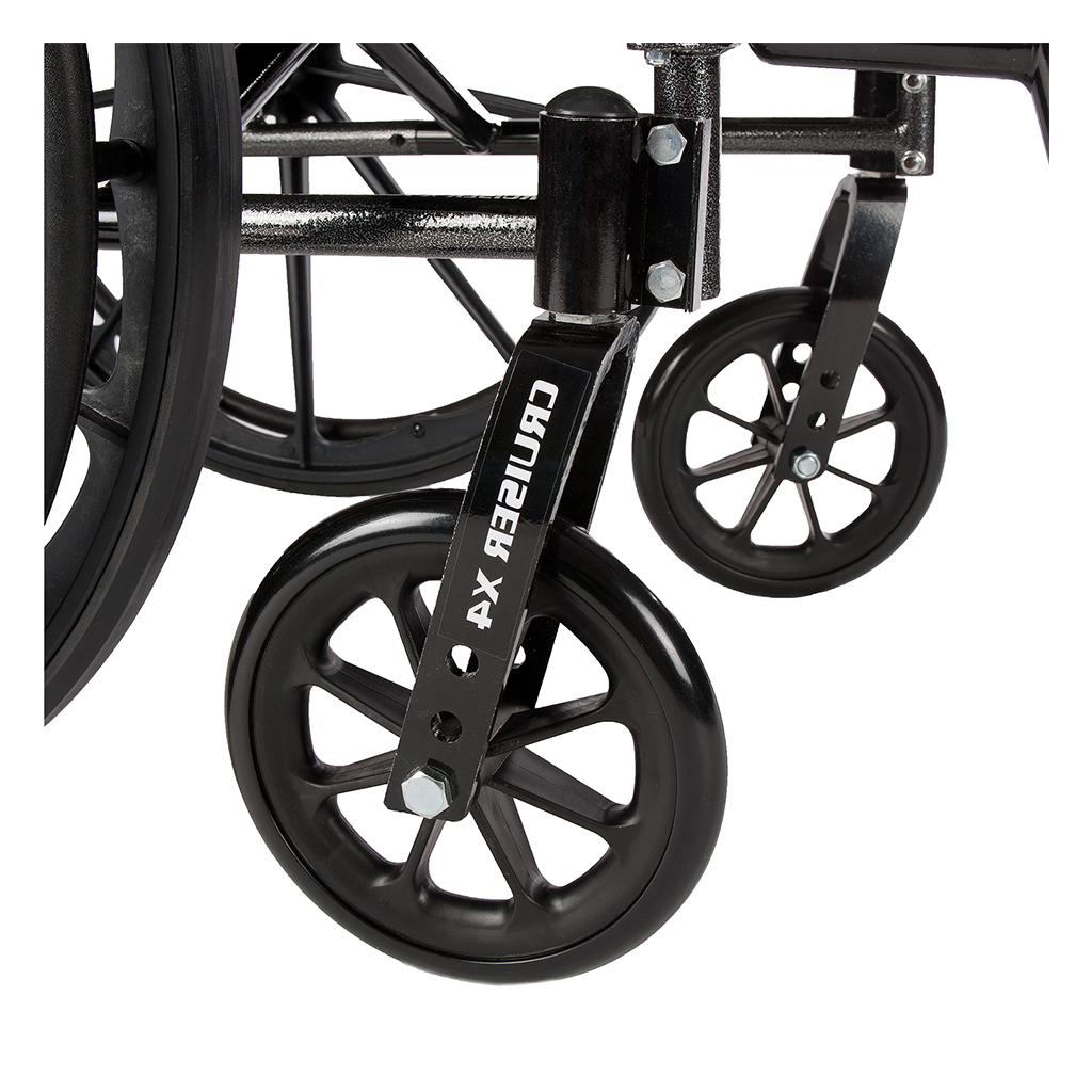 Cruiser X4 Lightweight Dual Axle Wheelchair with Adjustable Detatchable Arms (Full Arms, 20" Seat)_image_20