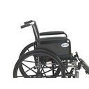 Cruiser III Light Weight Wheelchair with Flip Back Removable Arms (Flip Back Removable Full Arms and Elevating Leg Rests, 18" Seat)_image_12