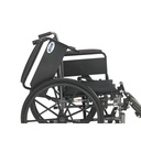 Cruiser III Light Weight Wheelchair with Flip Back Removable Arms (Flip Back Removable Full Arms and Elevating Leg Rests, 18" Seat)_image_13