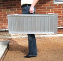 Single Fold Portable Wheelchair Scooter Ramp with Carry Handle and Travel Bag (3' Long)_image_14
