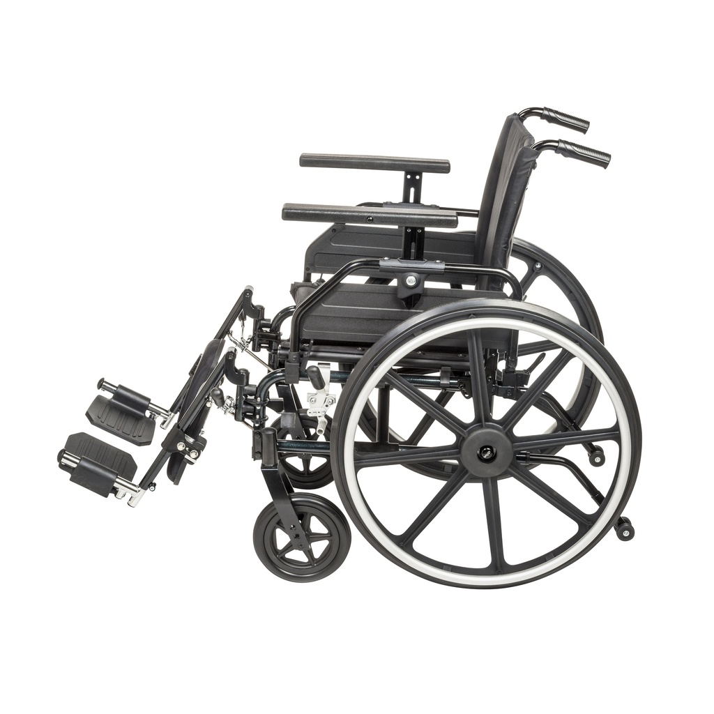 Viper Plus GT Wheelchair with Universal Armrests (Elevating Legrests, 22" Seat)_image_16