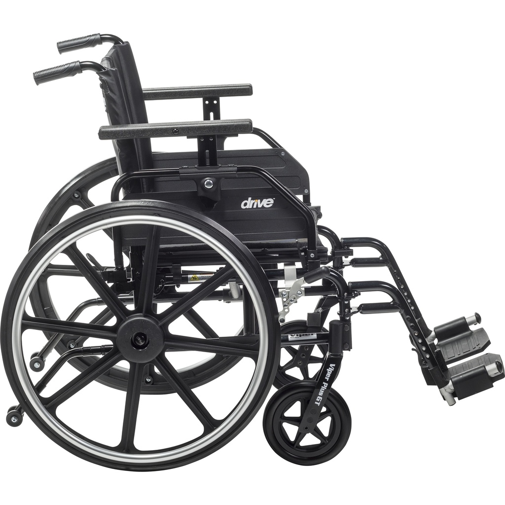 Viper Plus GT Wheelchair with Universal Armrests (Swing-Away Footrests, 16" Seat)_image_13