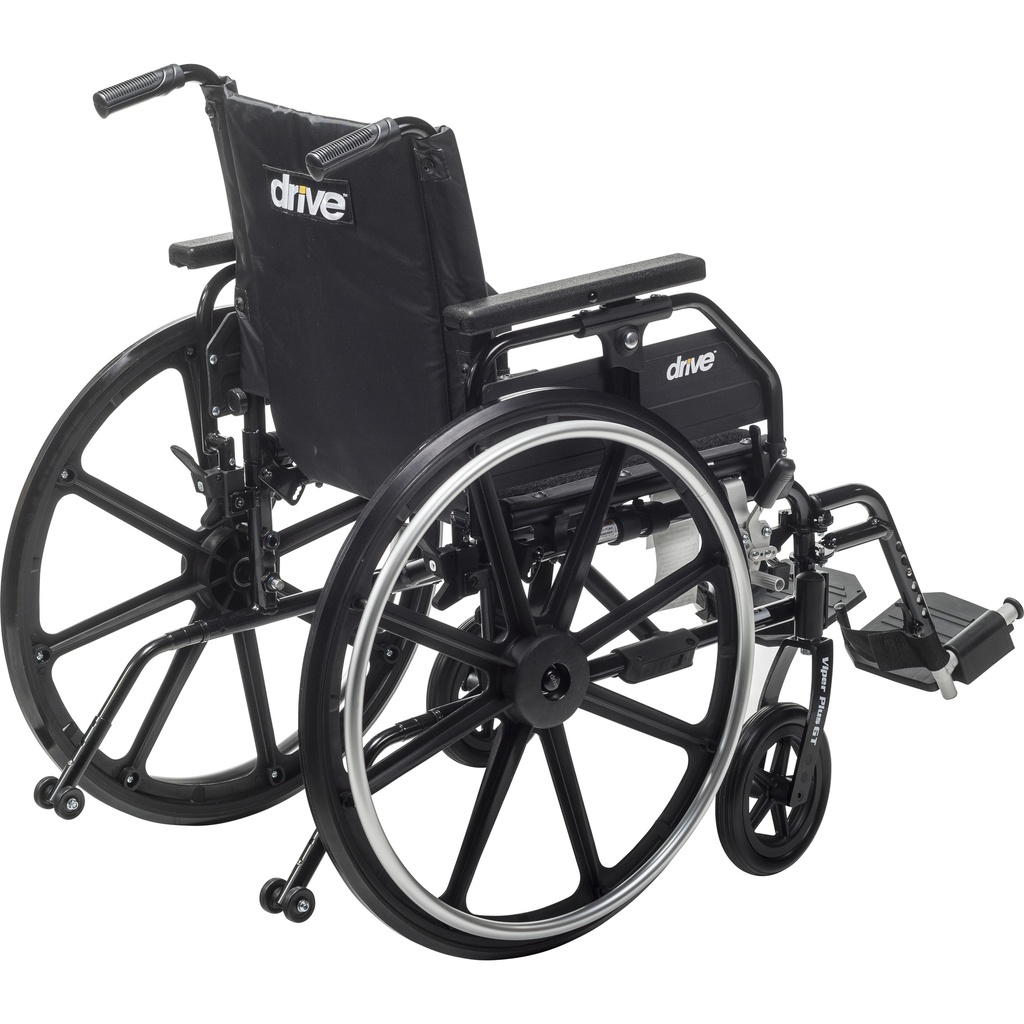 Viper Plus GT Wheelchair with Universal Armrests (Swing-Away Footrests, 20" Seat)_image_12