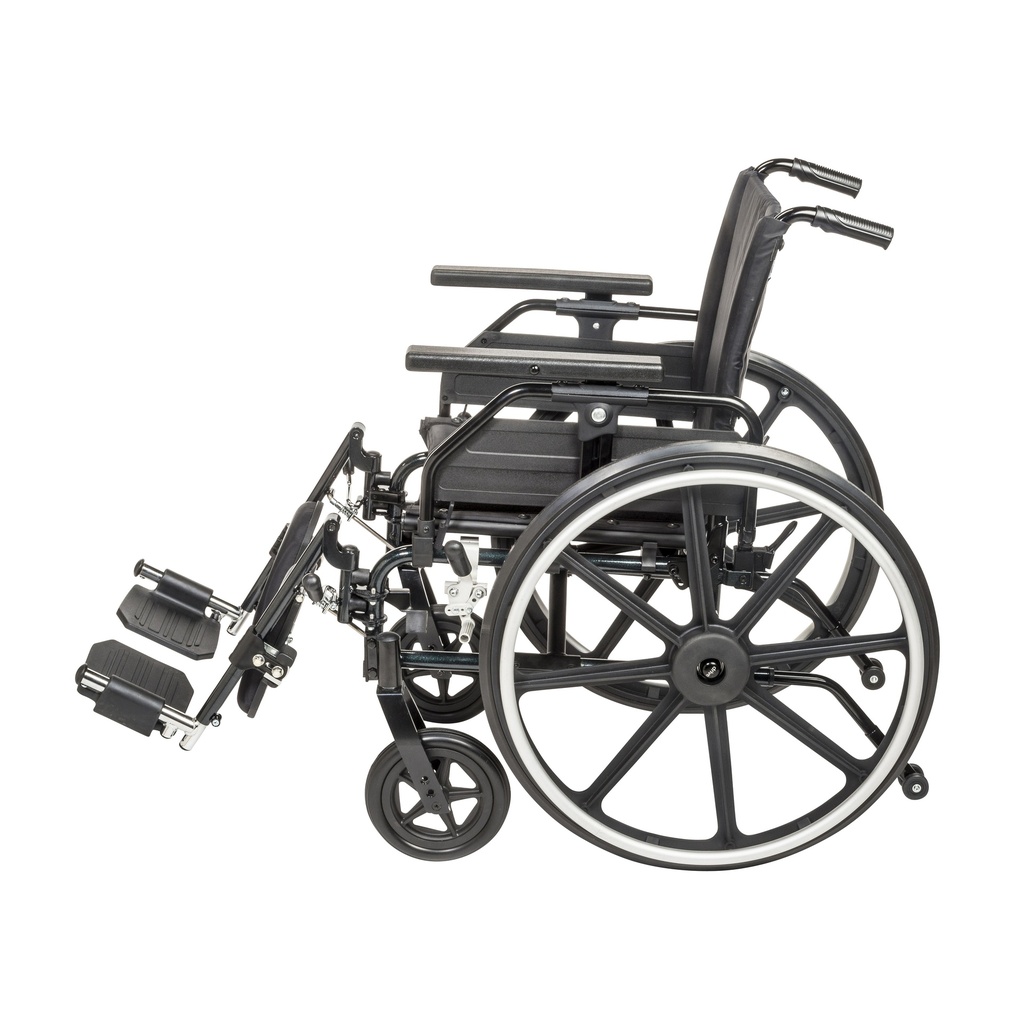 Viper Plus GT Wheelchair with Universal Armrests (Elevating Legrests, 20" Seat)_image_16