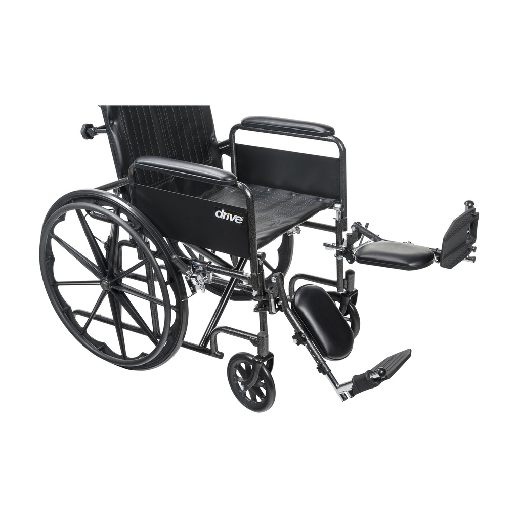 Silver Sport Full-Reclining Wheelchair (Full Arms, 20" Seat)_image_18