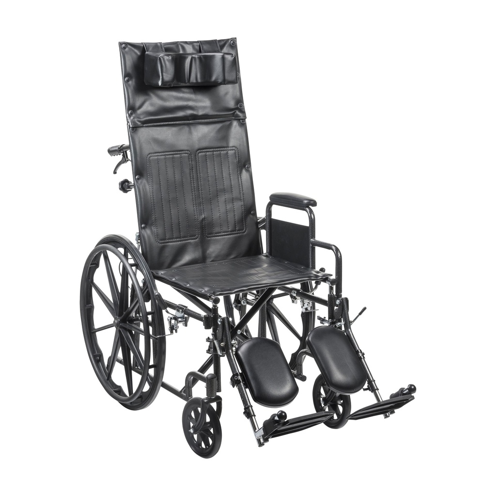 Silver Sport Full-Reclining Wheelchair (Desk Arms, 20" Seat)_image_16