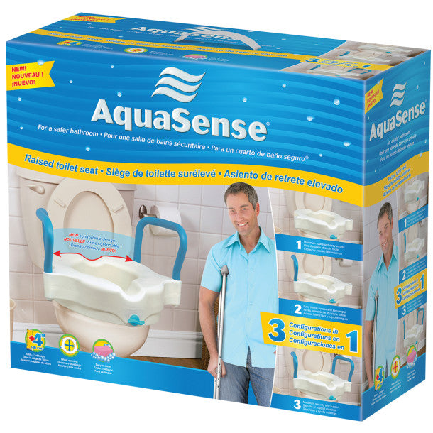 AquaSense 3-in-1 Raised Toilet Seat 2"_gallery_12