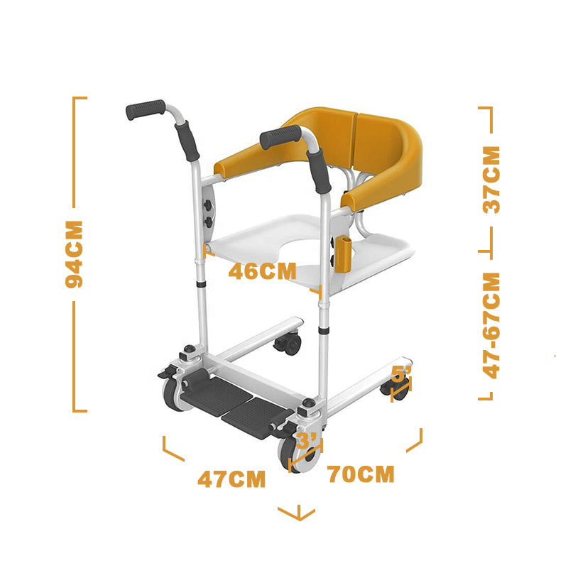 Commode chair with Mobility and Multi Functionality_gallery_18
