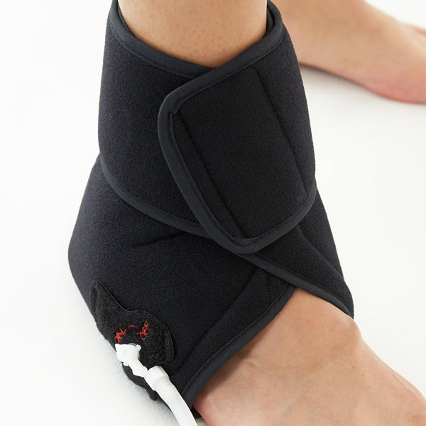 Compression Ankle Brace Stabilizer With Hot & Cold Gel Pack For Sprained Ankle & Joint Pain Adjustable Ankle Brace For Injury Recovery_gallery_12
