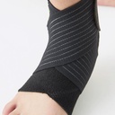 Compression Ankle Sleeve For Ankle Support & Foot Pain Breathable Ankle Brace With Ankle Strap For Sports Protection - Black_gallery_13