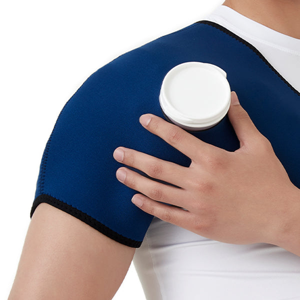 Dr. Med Ice Pack For Shoulder Pain, Ice Compression Wrap for Knee Injuries, Muscle pain, Sprain, Swelling & Meniscus Tear. Knee Brace for Joint Pain, Bursitis Arthritis Knee Pain Relief._gallery_12
