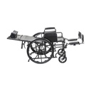 Drive Medical Silver Sport Recliner wheelchair with Vinyl Upholstery_gallery_16