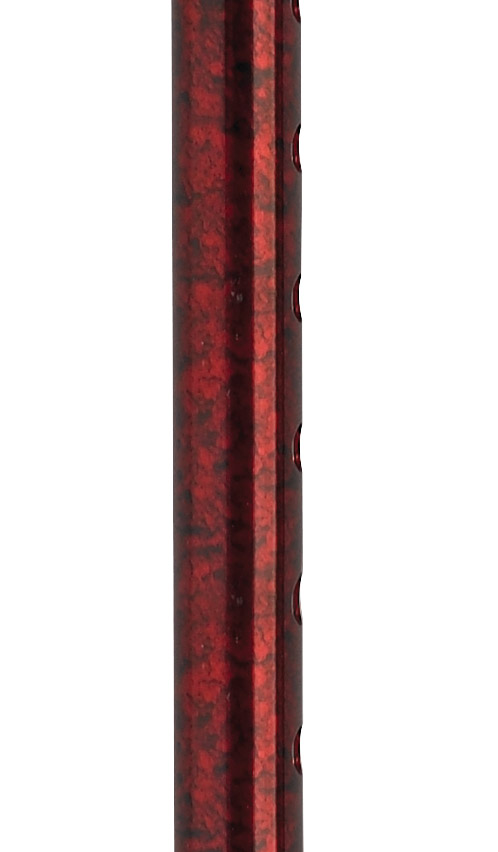 Adjustable Height Offset Handle Cane with Gel Hand Grip (Red Crackle)_image_11