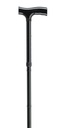 Lightweight Adjustable Folding Cane with T Handle (Black Floral)_image_20