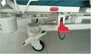 High End Fully Electric hospital bed with 5 functions PKG with mattress and 4 PP split side rails with 2 controller rails & nurse assists controller (JJ1065)_gallery_15