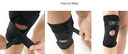 Medical Cross Knee Support Brace For Injury Protection & Soft Weak Muscle Breathable Compression Brace For Sports & Weightlifting - Black_gallery_15