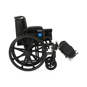 Medline 18" Manual Wheelchair with Elevated Leg Rest - K1186N22E_gallery_16