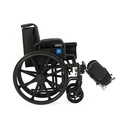 Medline 18" Manual Wheelchair with Elevated Leg Rest - K1186N22E_gallery_16