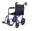 Medline Basic Aluminum Transport Chair with Permanent Full-Length Arms, Swing-Away Footrests and 12" Wheels_gallery_17