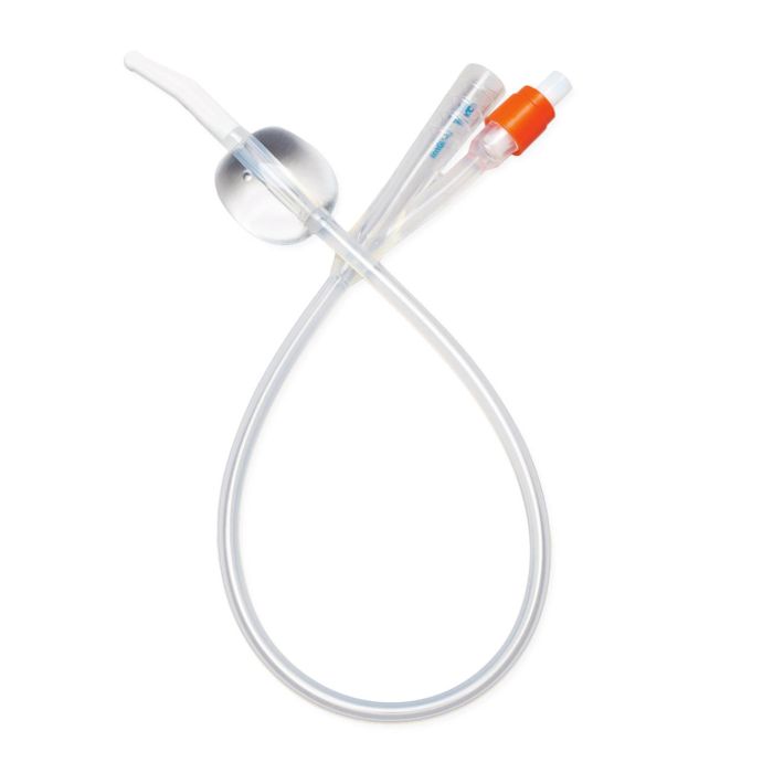 Silicone 2-Way 100% Silicone Foley Catheter with Coude Tip, 10 cc (mL)_gallery_13