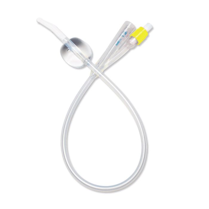 Silicone 2-Way 100% Silicone Foley Catheter with Coude Tip, 10 cc (mL)_gallery_14