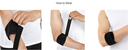 Tennis & Golf Elbow Wrap with Pads Sporty, Easy & Simple Wear by Wrap Style_gallery_15